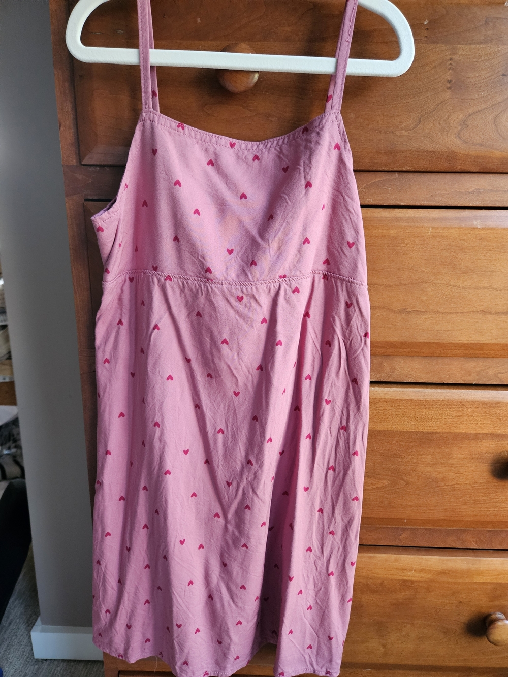 Cat & Jack Pink Heart Print Sundress